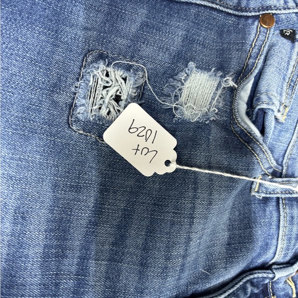 Judy Blue Distressed Blue Women's Skinny Jeans - Picture 2 of 9